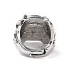 Dragon Eye Glass Wide Band Rings for Men LS-RJEW-E017-01AS-05-3