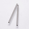 Tarnish Resistant 304 Stainless Steel Tube Beads LS-X-STAS-P161-01-25mm-1