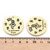 201 Stainless Steel Pendants STAS-T064-37G-14-3