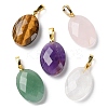 Natural Mixed Gemstone Pendants G-E603-03G-1