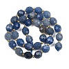 Natural Blue Aventurine(Dyed & Heated) Beads Strands G-N342-149I-12-3