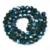 Opaque Glass Beads Strands EGLA-A035-P8mm-L23-2