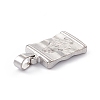 Non-Tarnish 304 Stainless Steel Pendants LS-STAS-H171-03P-3