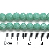 Opaque Glass Beads Stands EGLA-A035-P6mm-D14-5