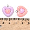 Opaque Resin Pendants RESI-K203-17-4
