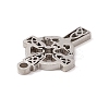 Non-Tarnish 304 Stainless Steel Pendants STAS-G297-15P-3