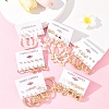 6Sets 6 Styles Alloy & Rhinestone Earring Sets for Women EJEW-FS0001-26-1