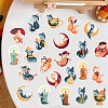 Fox Paper Stickers Set DIY-M031-41-6