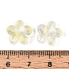 Baking Paint Transparent Glass Beads DGLA-N014-08A-02-3