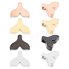 8Pcs 4 Colors 304 Stainless Steel Charms Ion Plating(IP) STAS-UN0029-37-1