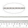 304 Stainless Steel Lumachina Chains CHS-C013-02A-P-2