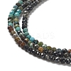 Natural HuBei Turquoise Beads Strands G-D080-A02-4