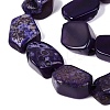 Dyed Natural Agate Beads Strands G-Q606-23E-04-3