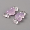 Transparent Resin Cabochons RESI-WH0035-04D-2
