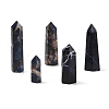 Tower Natural Sodalite Healing Stone Wands G-A096-02I-1