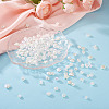 Biyun 500Pcs 10 Style ABS Plastic Imitation Pearl Beads KY-BY0001-02-21