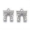 Tibetan Style Alloy Pendants TIBE-R317-019AS-LF-1