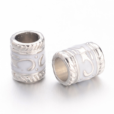 Enamel Alloy European Beads EA8640-4-1