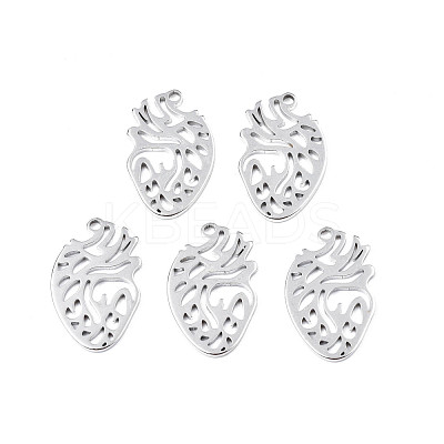 Non-Tarnish 201 Stainless Steel Pendants STAS-T063-179P-1