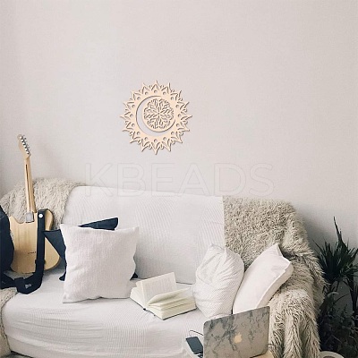 Laser Cut Wooden Wall Sculpture WOOD-WH0105-008-1