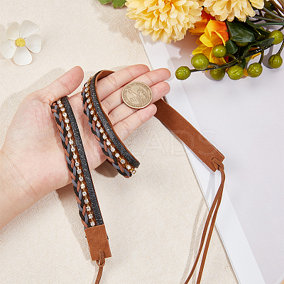 Crystal Rhinestone Southwestern Cowboy Hat Belt DIY-WH0401-99-1