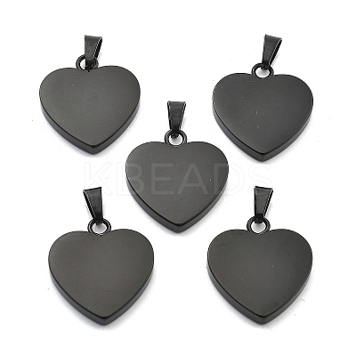 Ion Plating(IP) Fashionable 304 Stainless Steel Stamping Blank Tag Pendants STAS-J002B-01B-1