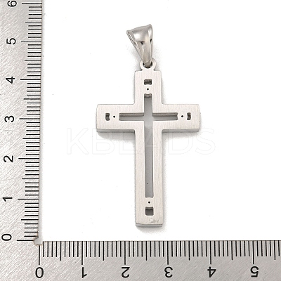 304 Stainless Steel Pendants STAS-D110-16AS-1