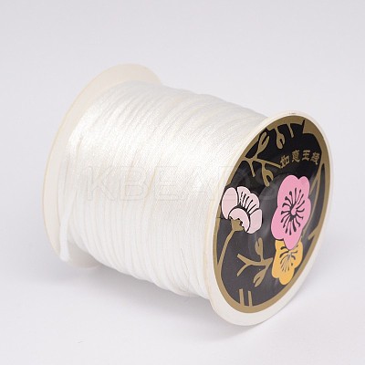 Nylon Satin Rattail Cords LW-K001-1mm-800-1