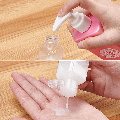 PET Flip Top Cap Squeeze Bottles MRMJ-BC0002-17-1
