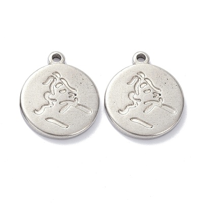 Tarnish Resistant 304 Stainless Steel Pendants STAS-K216-27P-1