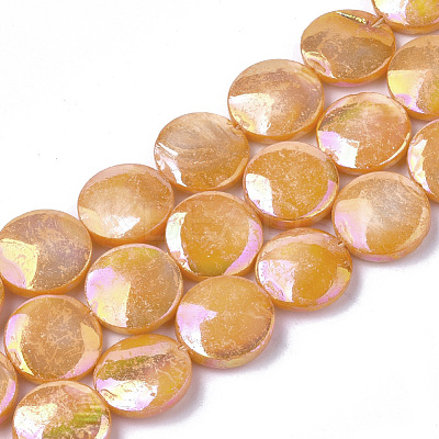Freshwater Shell Beads Strands SHEL-S274-52D-1