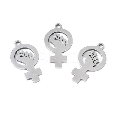 Non-Tarnish 201 Stainless Steel Pendants STAS-T044-277P-1