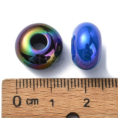 Opaque Acrylic European Beads OACR-E033-19-1