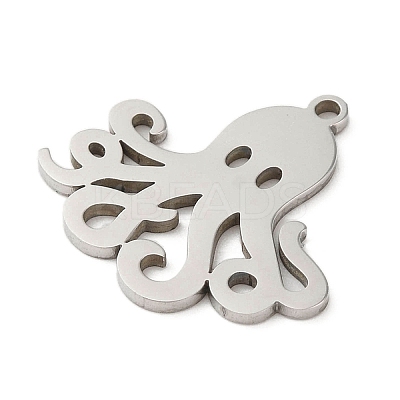 Non-Tarnish 5Pcs 201 Stainless Steel Pendants STAS-B064-04P-1