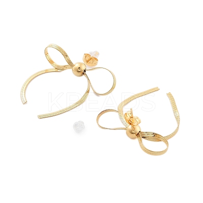 304 Stainless Steel Stud Earrings LS-EJEW-S226-04G-03-1