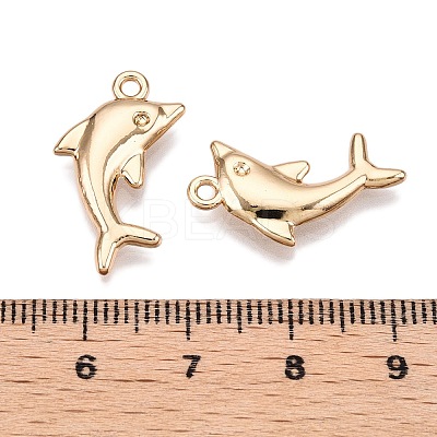Rack Plating Alloy Pendants FIND-N005-06G-1