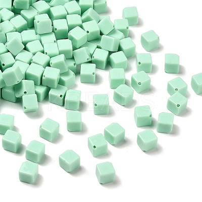 Opaque Acrylic Beads SACR-Z010-01H-1