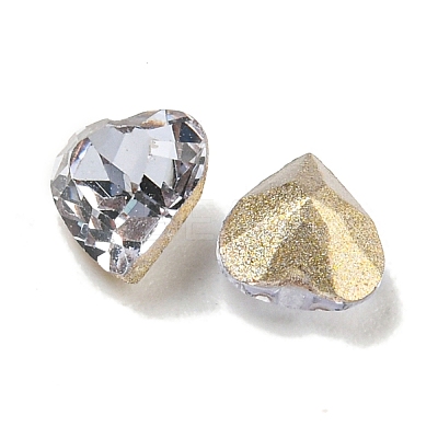 Glass Rhinestone Cabochons RGLA-L029-16B-1