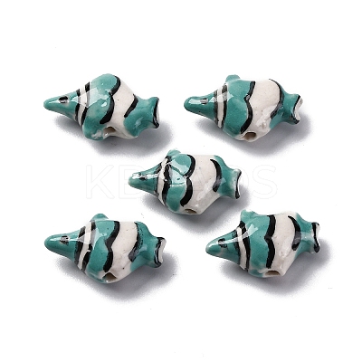 Handmade Porcelain Beads PORC-R002-02I-1