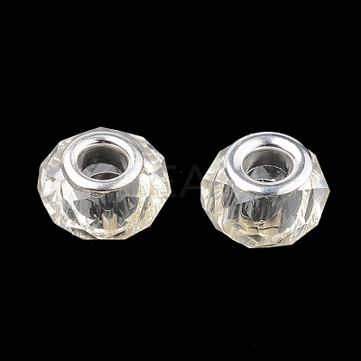 Acrylic European Beads GPDL-S040-12-1