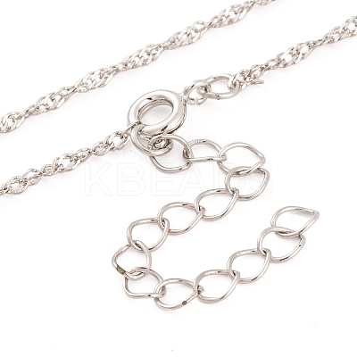 Alloy Pendant Necklaces NJEW-I241-02ASP-03-1