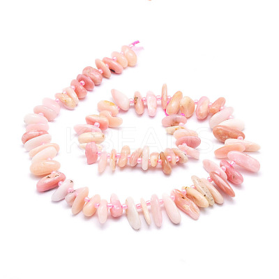 Natural Pink Opal Beads Strands G-E569-O13-1