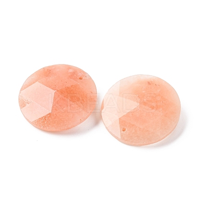 Natural Pink Aventurine Pendants G-H331-01E-1