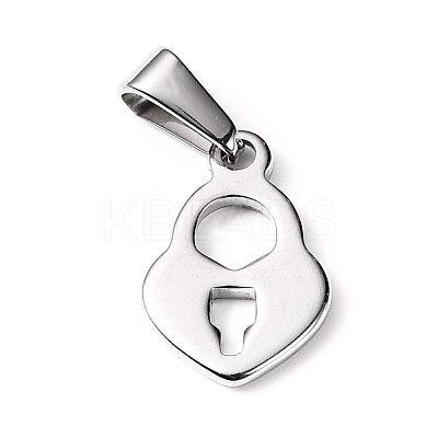 Tarnish Resistant 304 Stainless Steel Pendants STAS-I127-053P-1