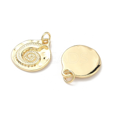 Brass Pendants X-KK-C252-13G-1