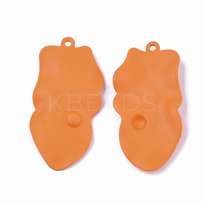 Spray Painted Iron Pendants X-IFIN-S704-10C-1