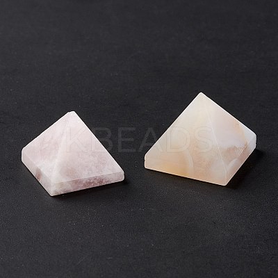 Natural Cherry Blossom Agate Healing Pyramids G-F719-60-1