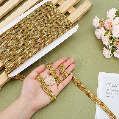 Polyester Centipede Lace Ribbon OCOR-WH0088-43A-01-1