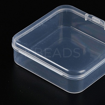 Plastic Bead Containers with Hinged Lid CON-Z007-02B-1