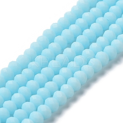Glass Beads Strands X1-EGLA-A034-P4mm-MD06-1